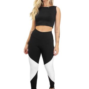 Calça Legging e Cropped PowerMax Conjunto www.athenafitwear.com.br