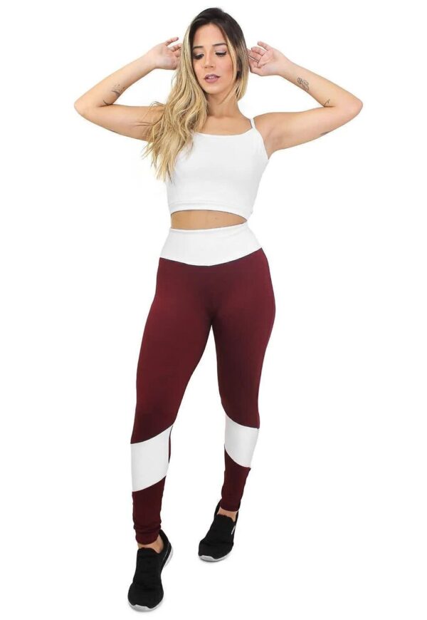 Calça Legging e Cropped Hot&Serious Conjunto www.athenafitwear.com.br