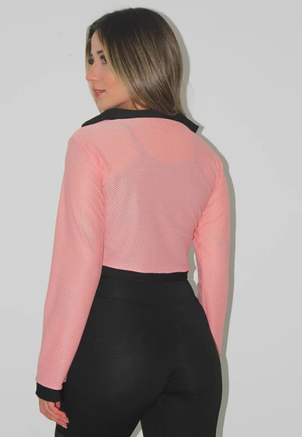Casaco Feminino Ziper Fitness www.athenafitwear.com.br