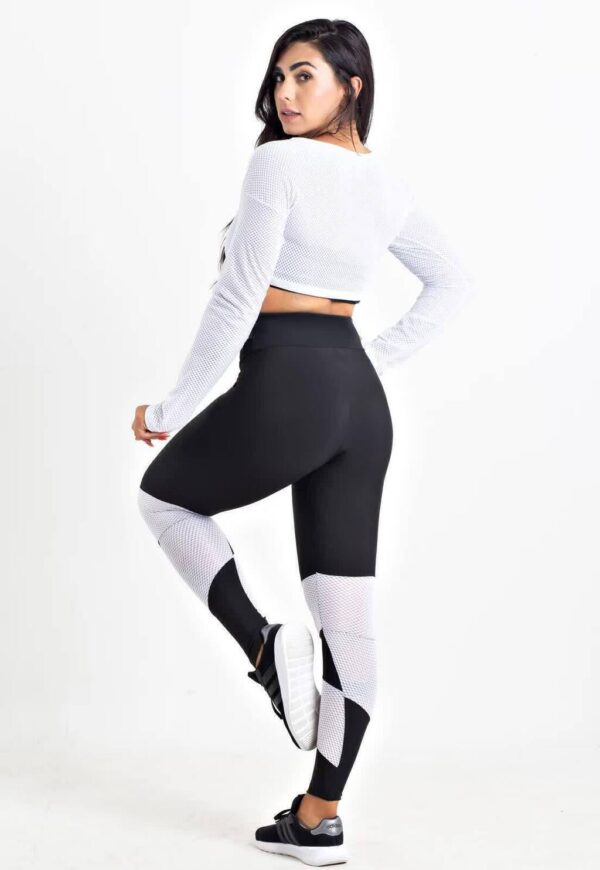 Conjunto Calça Legging + Cropped Dubai Conjunto Fitness www.athenafitwear.com.br