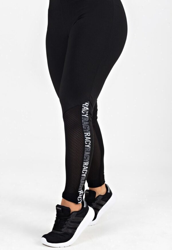 Calça Legging com Elástico e Tela Dry + Cropped Manga Longa Gola Alta Conjunto Fitness www.athenafitwear.com.br